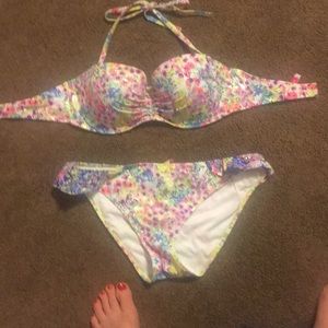 Victoria Secret bathing suit.